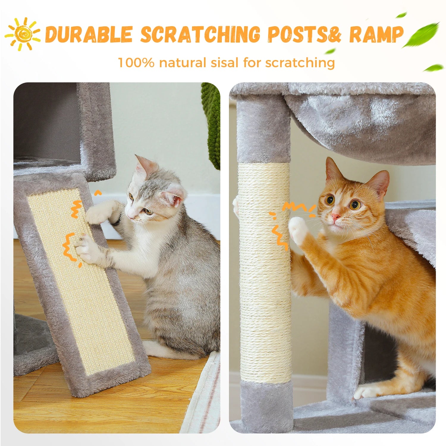 Indoor Multi-Level Cat Tower