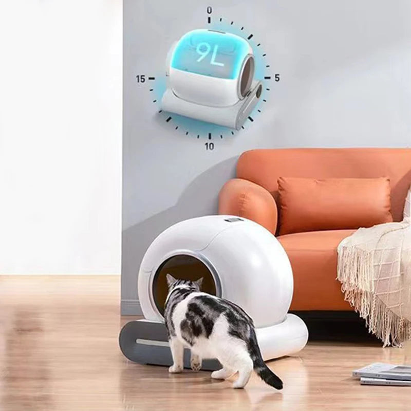 Smart Self-Cleaning Cat Box