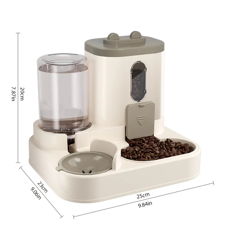 Automatic Cat Food and Water Station