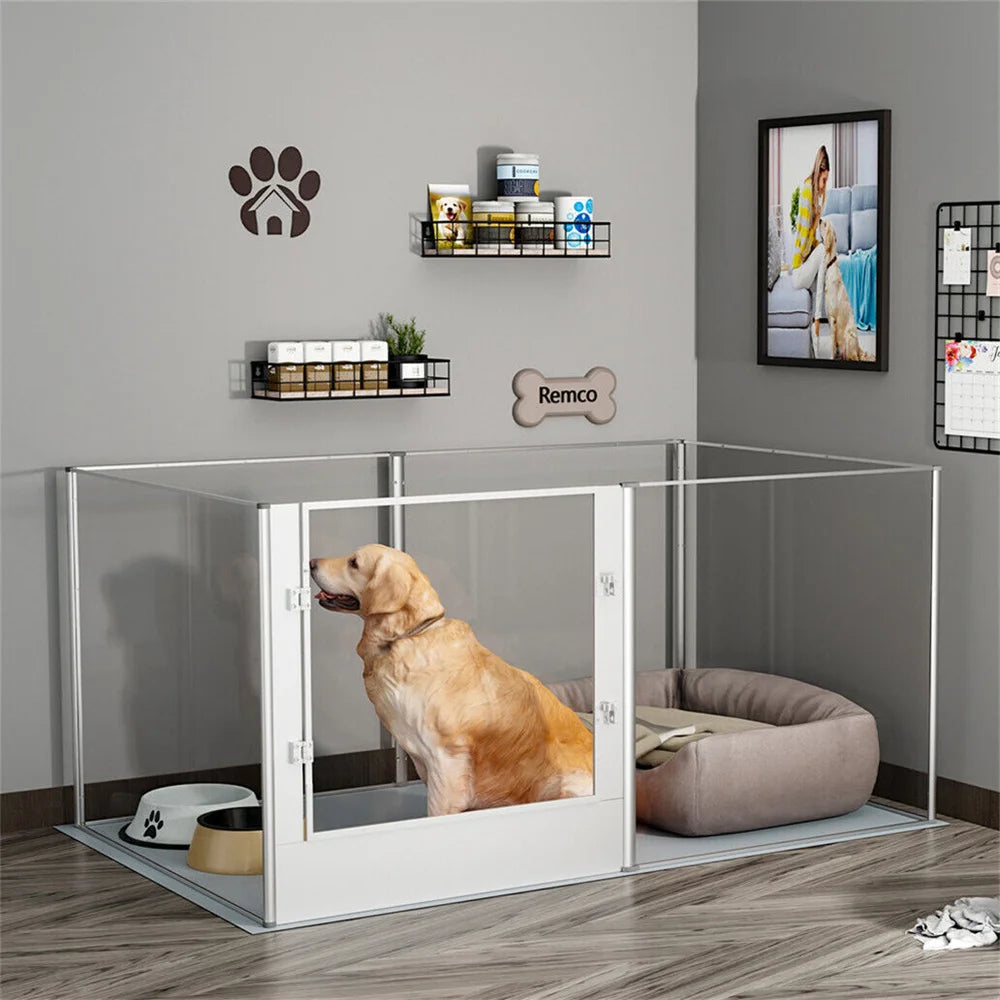 Crystal Clear Pet Playpen