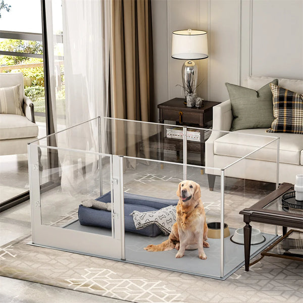 Crystal Clear Pet Playpen