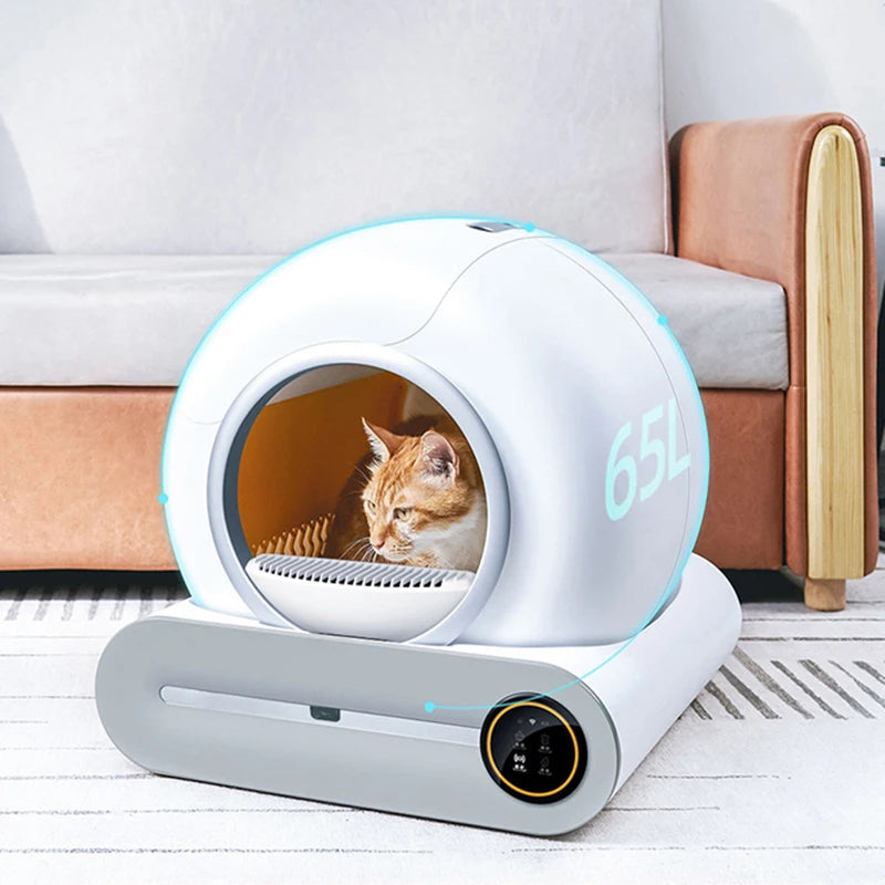 Smart Self-Cleaning Cat Box