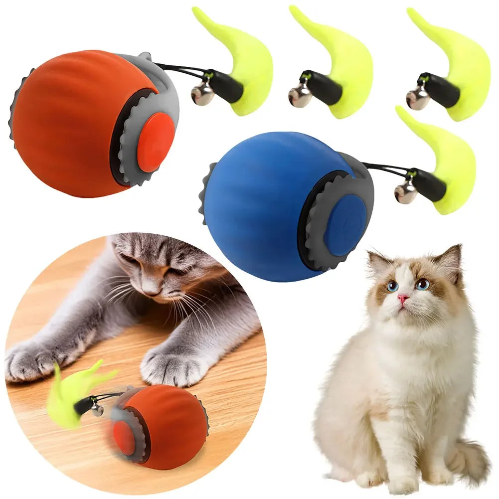USB Rechargeable Cat Play Ball