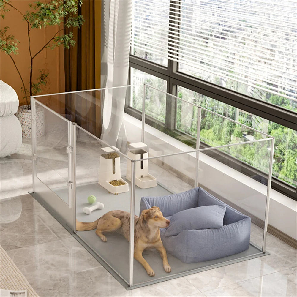 Crystal Clear Pet Playpen