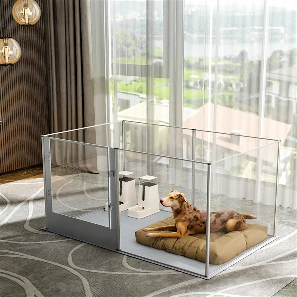 Crystal Clear Pet Playpen