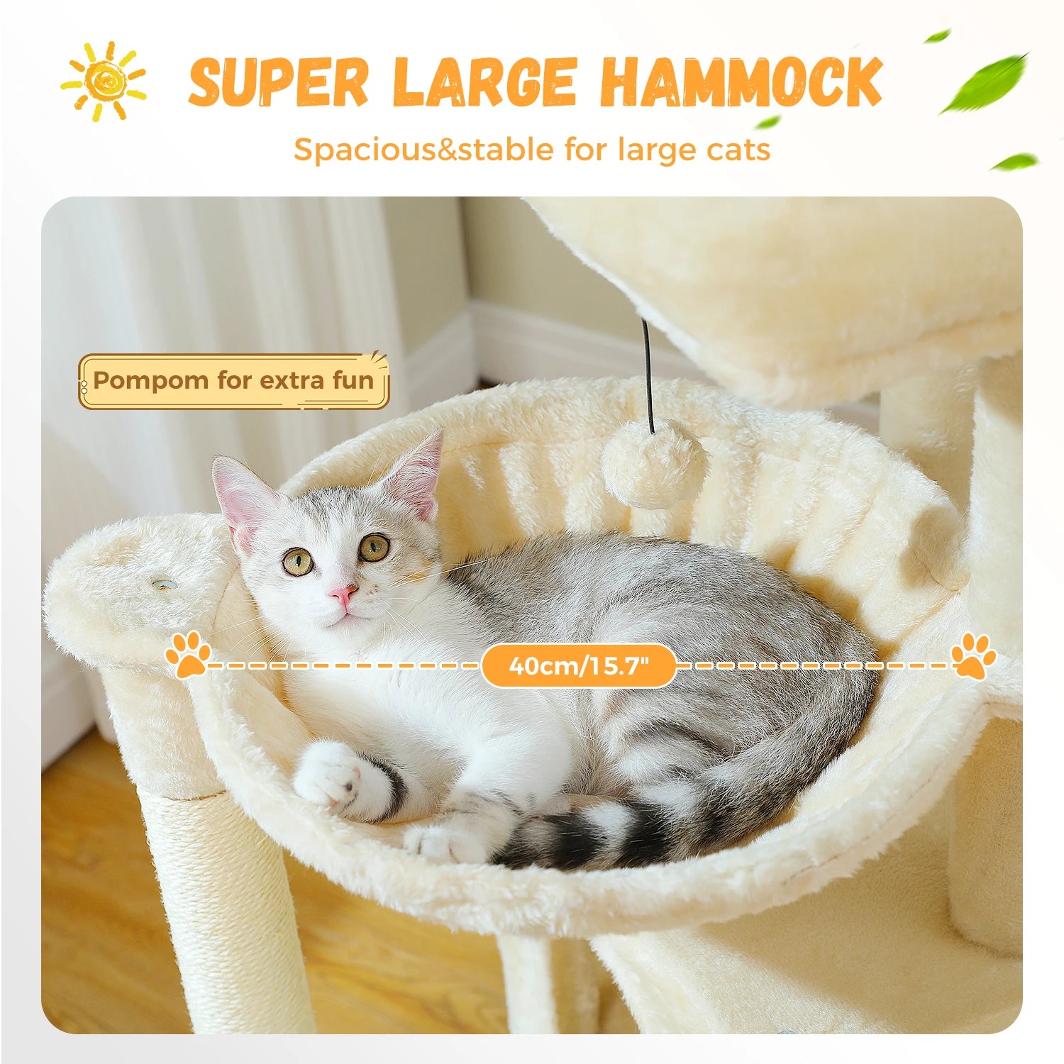 Indoor Multi-Level Cat Tower