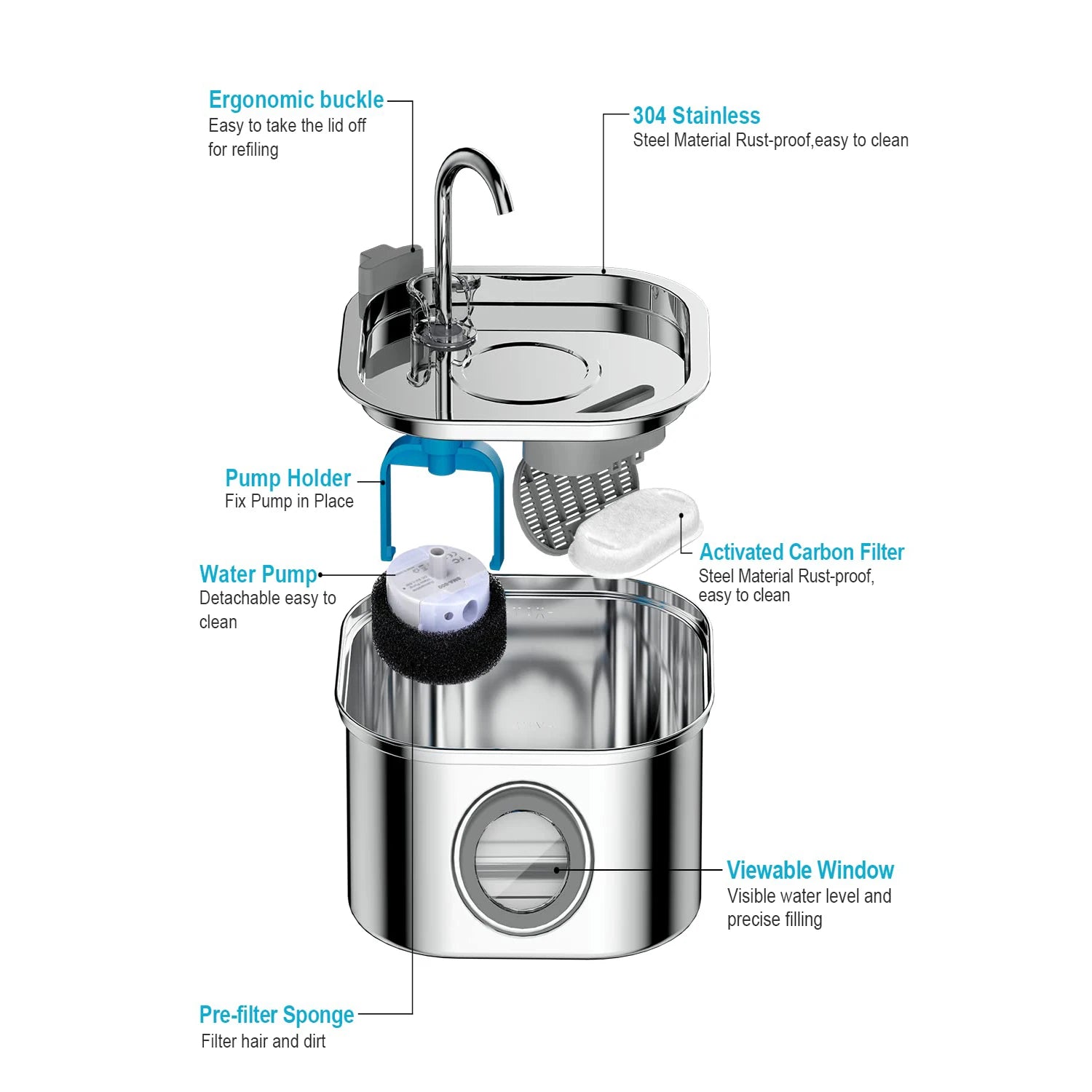 Smart Pet Water Fountain
