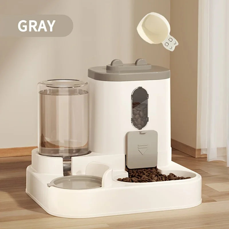 Automatic Cat Food and Water Station