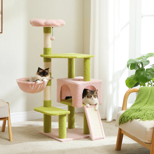 Charming Flower Cat Tower